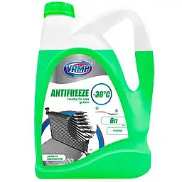 Антифриз Vamp G11, -38 °C зелений 5 л