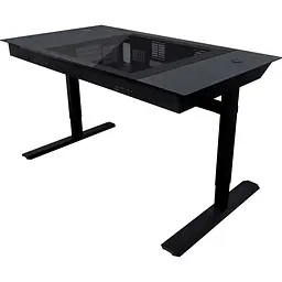 Геймерський стіл Lian Li DK07X Gaming Desk Black (G99.DK07X.10EU) - мініатюра 2