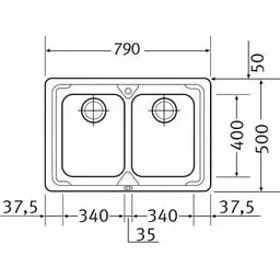 Кухонна мийка Franke LLX 620-79 101.0381.838 - мініатюра 4