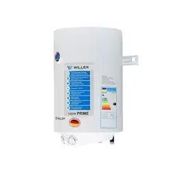 Водонагрівач Willer EV50DR Prime, White, 1500W, 50 л, вертикальний, "сухий" тен, механічне управління, терморегулятор, термозахист, IPX4 - мініатюра 3