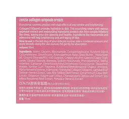 Крем для обличчя Колаген COLLAGEN Ampoule Cream Zenzia 70 мл - мініатюра 3
