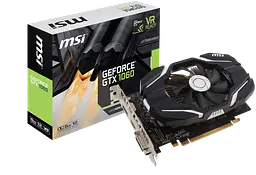 Відеокарта GeForce GTX 1060 6GB MSI OCV1 (GTX 1060 6G OCV1) Б/В