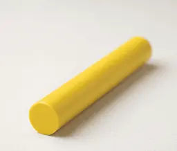 Полімерна глина Пластішка (Plastishka) основні кольори, 1 шт., 17 г., Жовтий світлий G, (0105)