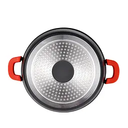 Каструля Bergner Chroma з кришкою 6 л 28 см (BG-30114-BK) - мініатюра 4