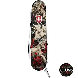 Складаний ніж Victorinox CLIMBER ZODIAC Чарівний эдиноріг 1.3703.7.Z5240pk - мініатюра 4