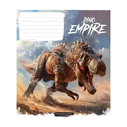 Зошит Школярик Dino empire 18 аркушів клітинка (018-3490K), в асортименті - мініатюра 3