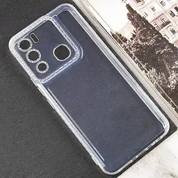 Чохол TPU Starfall Clear для Infinix Hot 12i Прозорий - мініатюра 4
