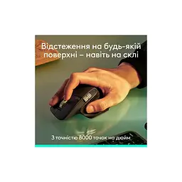Мишка Logitech MX Master 3S Performance Bluetooth Graphite (910-007501) - мініатюра 2