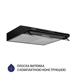 Витяжка плоска MINOLA HPL 615 BL - мініатюра 2