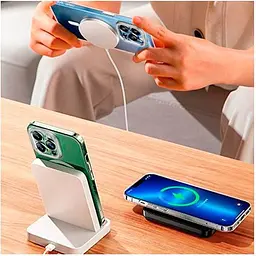 Чохол WiWU Magnetic Crystal Case для Apple iPhone 14 Pro Transparent [82221] - мініатюра 4