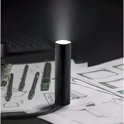 Портативний ліхтарик Xiaomi SOLOVE X3S з функцією Power Bank (Black ) [68022] - мініатюра 3