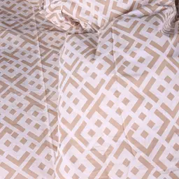 Простирадло MirSon Ranforce Elite Abstract Beige 110 х 160 см (2200013164807) - мініатюра 2