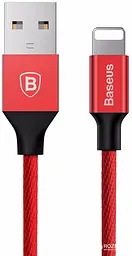 Кабель Baseus Yiven Cable USB to Lightning 1.2m CALYW-09 Red - мініатюра 2