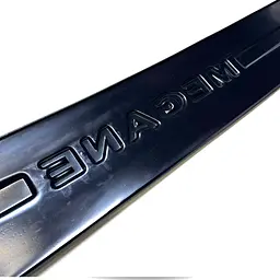Зимова Накладка на решітку радіатора Renault Megane III 2008-202 Глянець Voron Glass - мініатюра 3