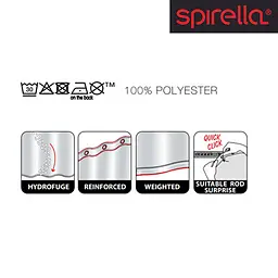Шторка для ванної PRIMO polyester (10.05953) - мініатюра 2