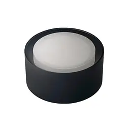 Cвітильник точковий накладний CAPRI GX53 IP20 круг чорний Violux ( 340107 )