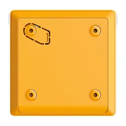 Бездротова кнопка для активації пожежної тривоги вручну Ajax ManualCallPoint Yellow Jeweller (26-00664) - мініатюра 7