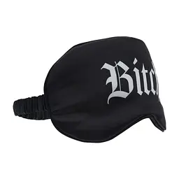 Сатинова маска на очі Ouch! Bitch Black - мініатюра 3