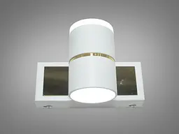 Підсвічування для дзеркал Diasha 5978/1 LED, 5W, 3200K-6000K, метал, поворотний механізм, сучасний стиль - мініатюра 2