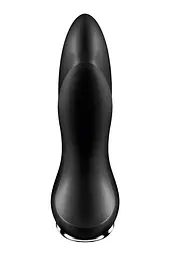 Анальна смартвібропробка із перлинним масажем Satisfyer Rotator Plug 1+, Чорний - мініатюра 6