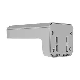 Кронштейн Ajax MountCam B1 White для дротової IP-камери серій BulletCam, TurretCam, DomeCam Mini, BulletCam HL, TurretCam HL, DomeCam Mini HL (26-00719) - мініатюра 6