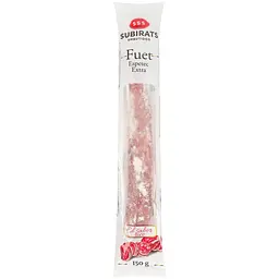 Салямі SUBIRATS SSS Fuet Stick GAS 150 г (8436543711172)