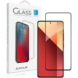 Скло захисне ACCLAB Full Glue Xiaomi Redmi Note 13 Pro 4G Black (1283126583780)