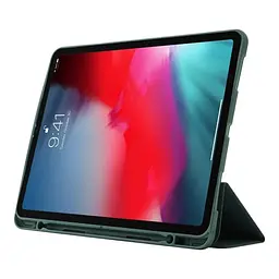 Чохол-книжка BeCover Tri Fold Soft TPU з кріпленням Apple Pencil для Apple iPad Air 13" M2/M3 2024/2025 Dark Green (711467) - мініатюра 6