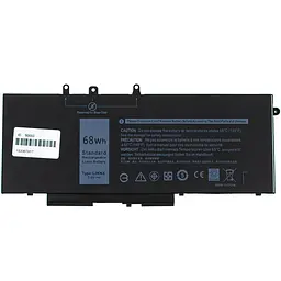 Акумулятор Dell GJKNX (Latitude 5480, 5580) 7.6V 8500 mAh 68Wh Black - мініатюра 3