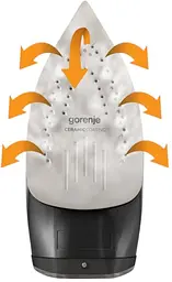 Праска Gorenje SIH 3200 DB (743978) - мініатюра 4