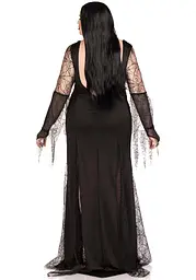 Костюм Мортіші Аддамс Leg Avenue Sexy Spooky Morticia 3X–4X - мініатюра 4