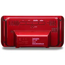 Годинник настільний Technoline WT197 Red (WT197) - мініатюра 5