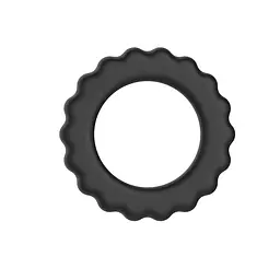 Ерекційне кільце Titan Cock Ring чорне - мініатюра 4