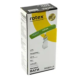 Ваги багажні електронні Rotex RSB01-P - мініатюра 2