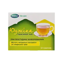 Травяной чай Юджика при простудных заболеваниях в пакетах (4 г х 10 шт.)