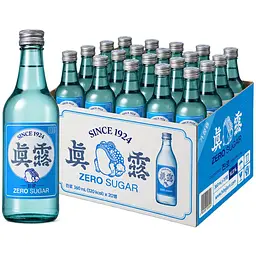 Соджу Jinro Is Back Zero Sugar 16% 20 шт. х 360 мл