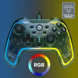 Геймпад Canyon Brighter GP-02 Wired RGB 4in1 PS3/Android BOX-TV/Nintendo Crystal (CND-GP02) - миниатюра 5