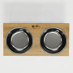 Hollky Base XXL40 — миски на підставці для дуже великих собак (2 × 2,8 л) - мініатюра 3