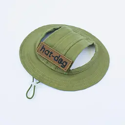 Панама для собак Hat-Dog Хакі з патчем (S)