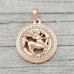 Кулон XUPING 26х20 Знак зодіаку Стрілець 80751 позолота РО