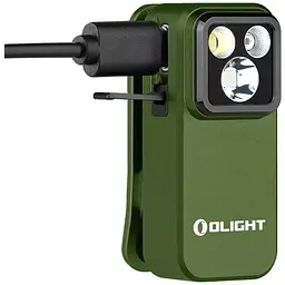 Ліхтар Olight Oclip Ultra Olive green - мініатюра 3