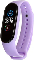 Ремінець силіконовий для Xiaomi MI Band 3/4 [Lavender] [86106] - мініатюра 3