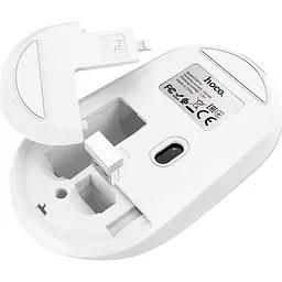 Миша Hoco GM14 Platinum Wireless White [757876] [93363] - мініатюра 3
