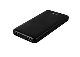 Повербанк 10000mAh портативний зарядний пристрій зовнішній акумулятор 2*USB POWER BANK Asonic AS-P10 чорний