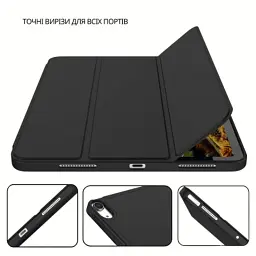 Чохол до планшета BeCover Tri Fold Soft TPU Apple iPad Air 11" M4 2026 Black (715229) - мініатюра 4