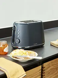 Тостер Cuisinart 2 слоти деревновугільний сірий (CPT780E) - мініатюра 3