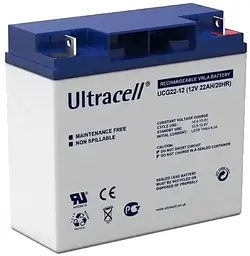 Акумуляторна батарея для ДБЖ Ultracell GEL 12 V / 22 А*ч (UCG22-12)