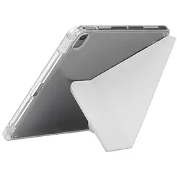 Обкладинка BeCover Ultra Slim Origami Transparent з кріпленням Apple Pencil для Apple iPad Air 4/5 2020/2022 10.9" Gray (711103) - мініатюра 2