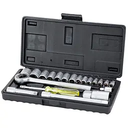 Набір насадок торцевих Grad 1/4", 3/8" в кейсі 20 шт (6003055)