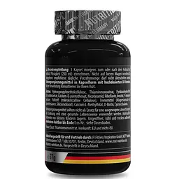 Комплекс вітамінів групи В MST Nutrition B-Complex Professional, 60 капсул для підтримки енергії та загального здоров’я - мініатюра 2